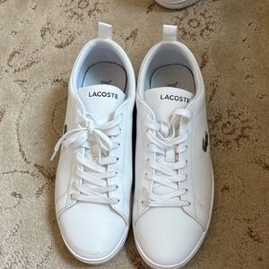 Lacoste Classic White Tennis Shoes